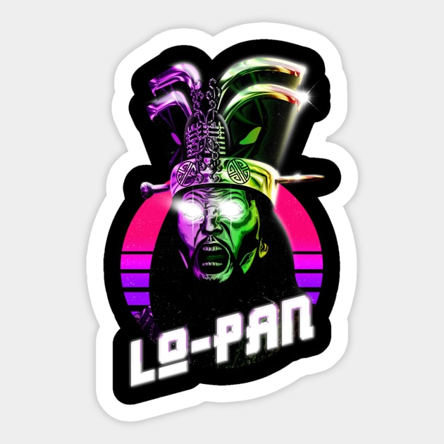 Lo-Pan Sticker by geeeeeeeeeeeek